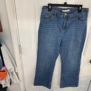 Levi's Women's Straight Leg Blue Jeans size 14/short
